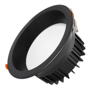 Foco Downlight Circular LED 20W 2.000Lm 6000ºK Anti-Deslumbrante UGR19 Negro — Vetonek (2)