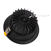 Foco Downlight Circular LED 20W 2.000Lm 6000ºK Anti-Deslumbrante UGR19 Negro — Vetonek (3)
