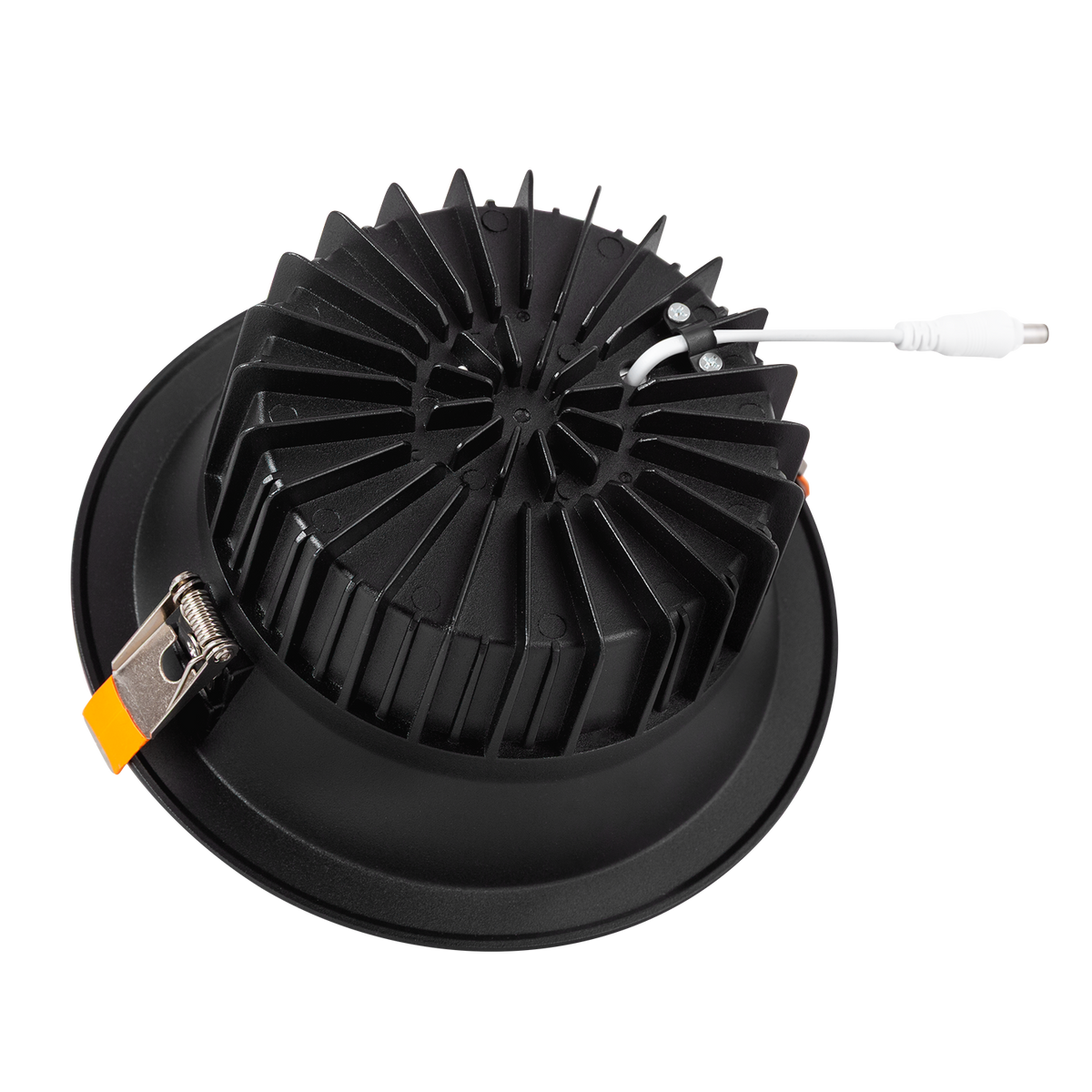 Foco Downlight Circular LED 20W 2.000Lm 6000ºK Anti-Deslumbrante UGR19 Negro — Vetonek (3)