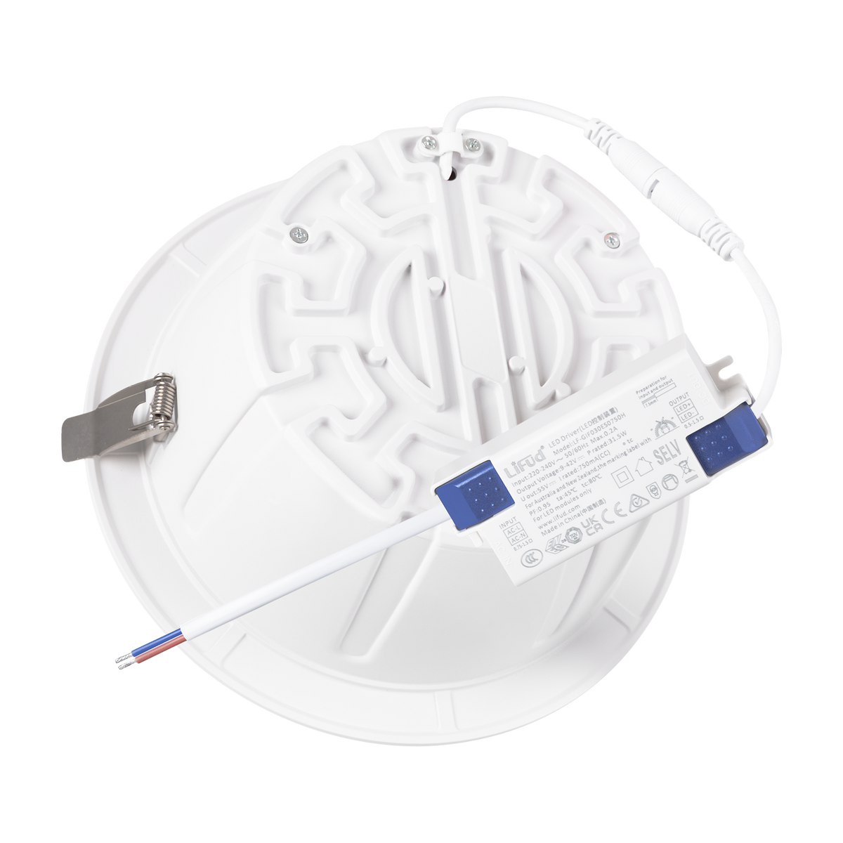 Foco Downlight Circular LED 30W 4200Lm 6000ºK Anti-Deslumbrante UGR19 — Vetonek (6)