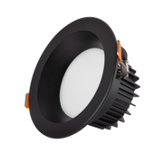Foco Downlight Circular LED 9W 900Lm 6000ºK Anti-Deslumbrante UGR19 Negro — Vetonek