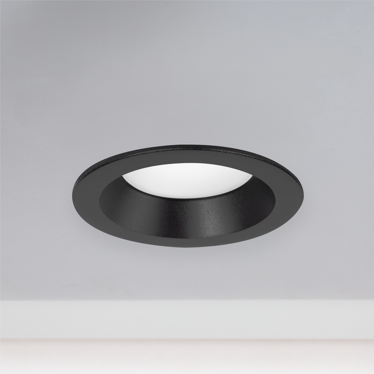 Foco Downlight Circular LED 9W 900Lm 6000ºK Anti-Deslumbrante UGR19 Negro — Vetonek (5)