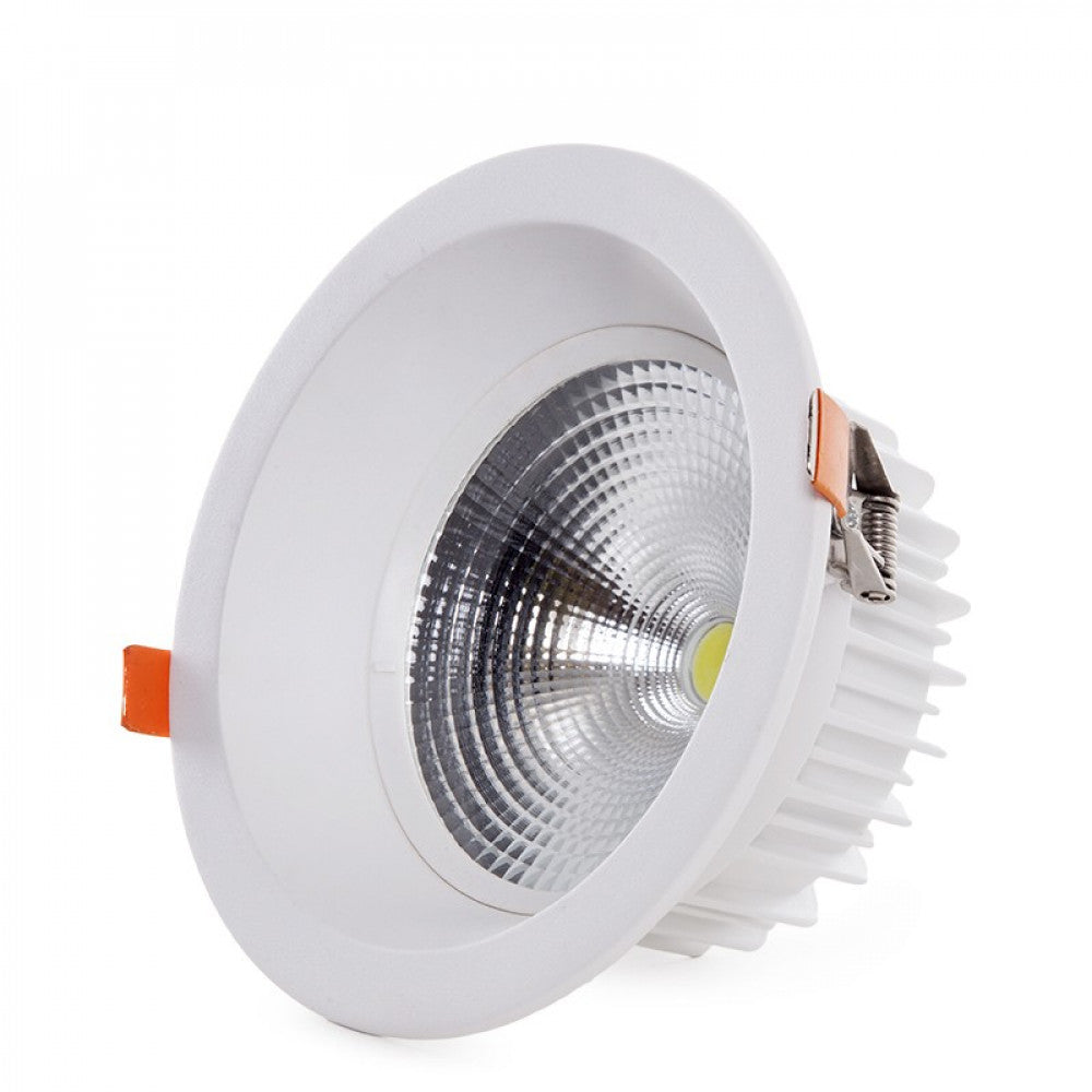 Foco Downlight Circular LED 18W 2520Lm 6000ºK Anti-Deslumbrante UGR19 — Vetonek