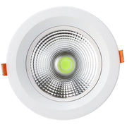 Foco Downlight Circular LED 18W 2520Lm Anti-Deslumbrante UGR19 Luz Verde — Vetonek (5)
