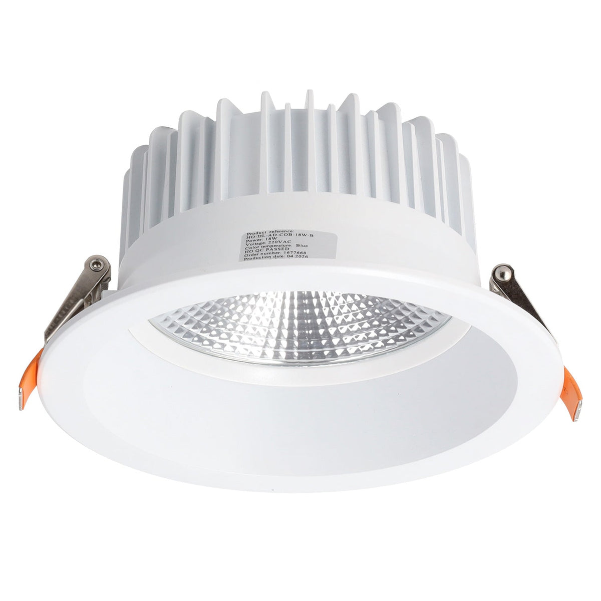 Foco Downlight Circular LED 18W 2520Lm Anti-Deslumbrante UGR19 Luz Verde — Vetonek (6)