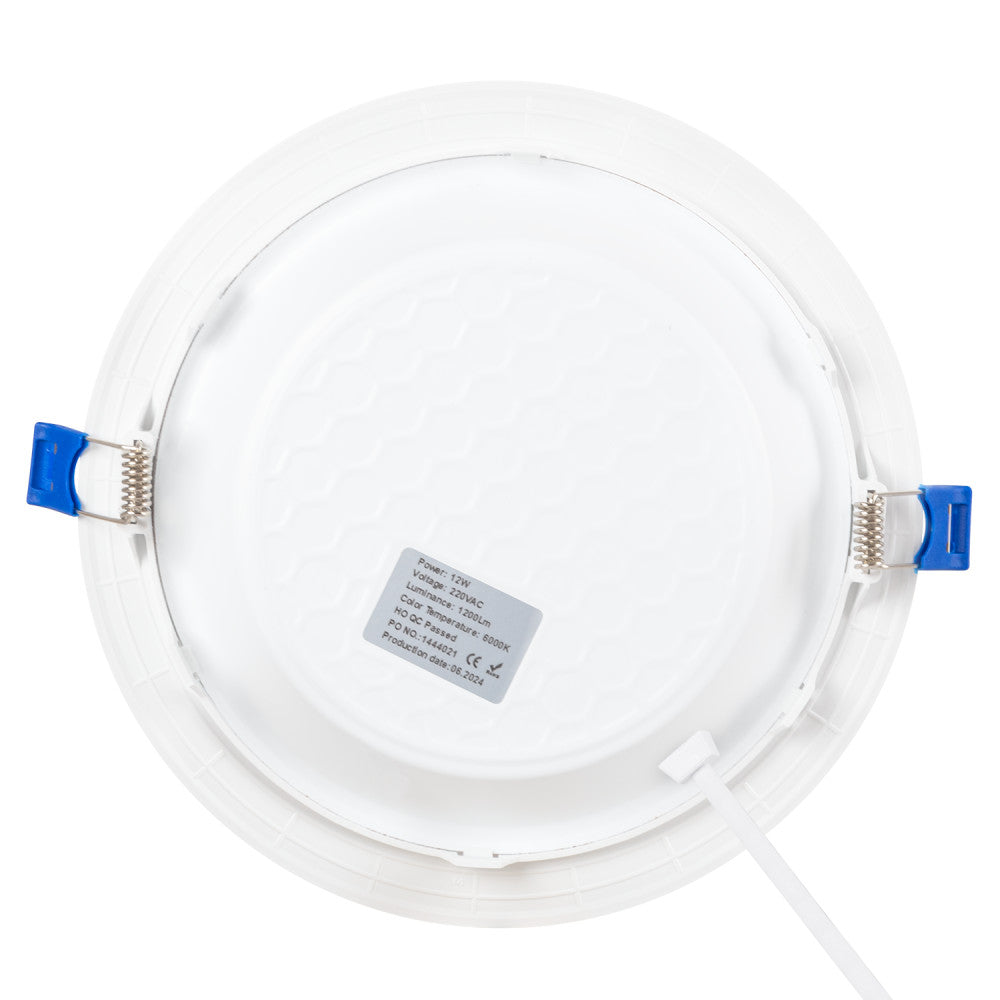 Placa Downlight LED 100Lm/W 12W 1200Lm 6000ºK IP20 — Vetonek (3)