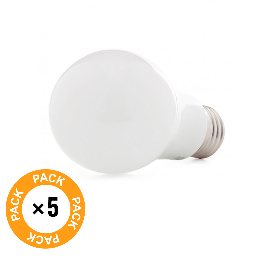Pack 5 Bombillas LED E27 5W 450Lm 6000ºK — Vetonek (2)