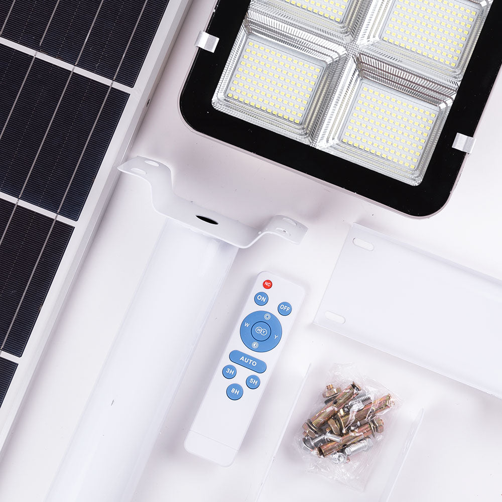 Farola LED Solar-Control Remoto- Dimable- Panel: 6V 400W Batería: 3,2V 35000MaH — Vetonek (5)