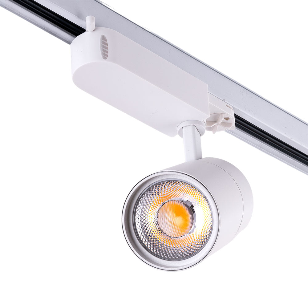 Foco de Carril LED 22W 1.980Lm CRI85 6000ºK Monofásico — Vetonek (2)