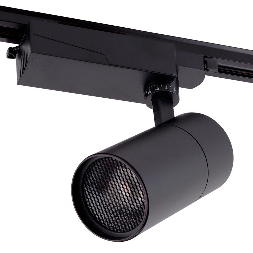 Foco de Carril LED 30W 2700Lm CRI90 4200ºK Monofásico Antideslumbrante — Vetonek