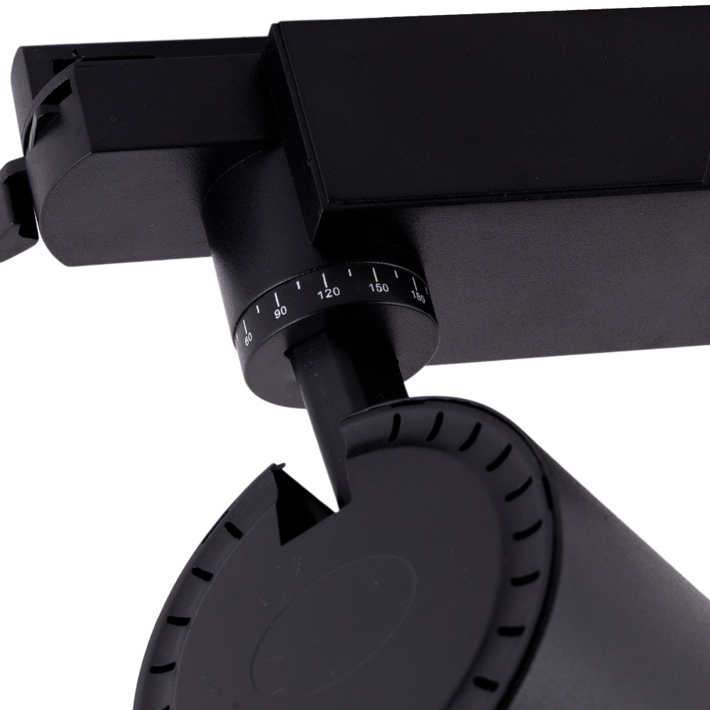 Foco de Carril LED 30W 2700Lm CRI90 4200ºK Monofásico Antideslumbrante — Vetonek (2)