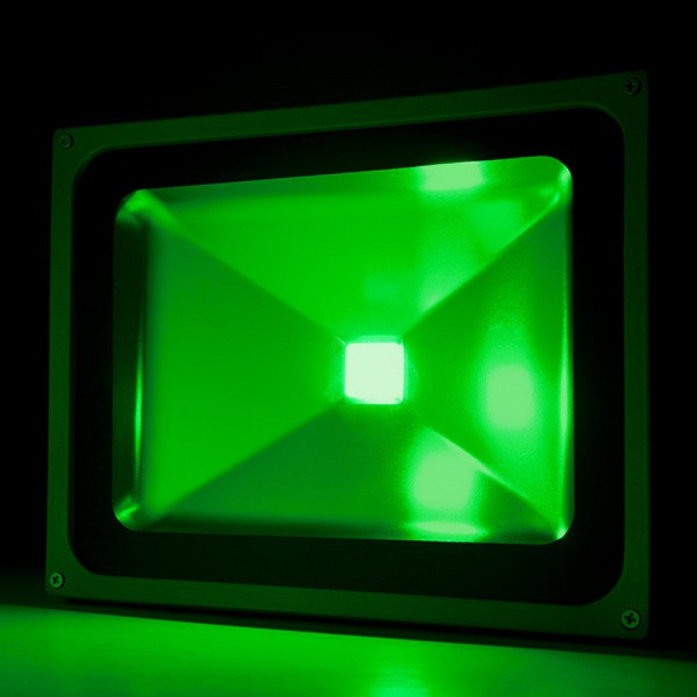Proyector LED 50W 4.250Lm IP65 Verde — Vetonek
