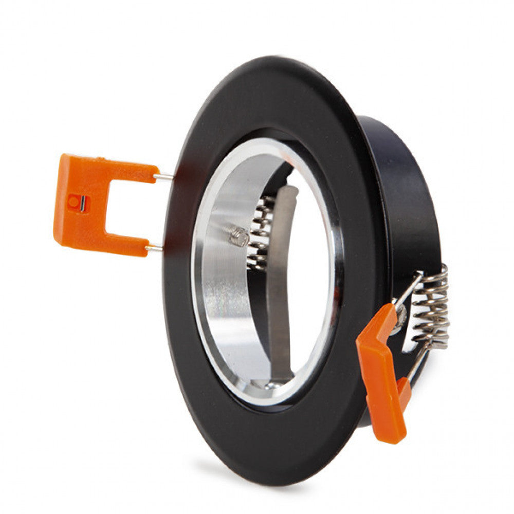 Downlight Circular GU10 Ø84mm - Negro — Vetonek