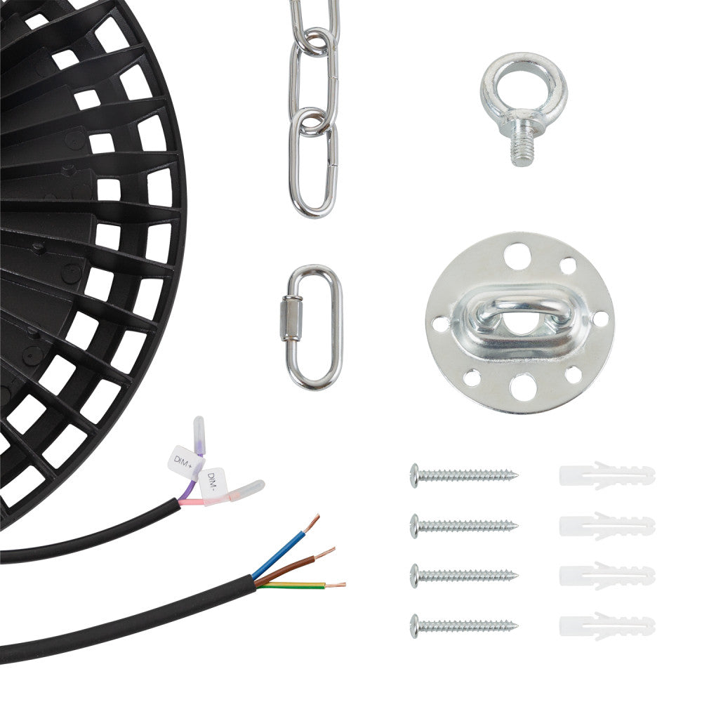 Campana LED 200W 34.000Lm 6000ºK IP65 Driver Regulable 0-10V — Vetonek (6)