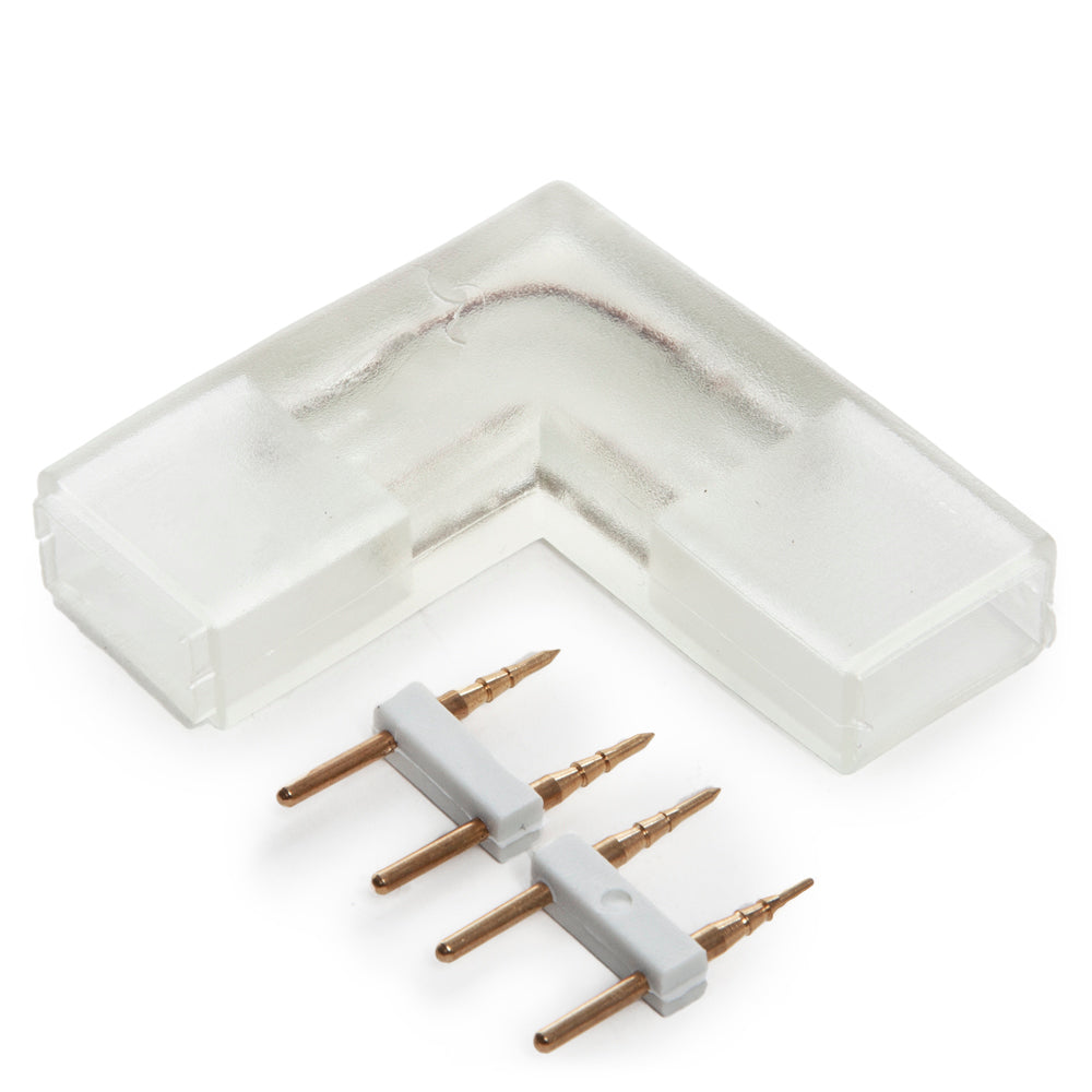 Conector L Tira LED 220VAC SMD5050. — Vetonek
