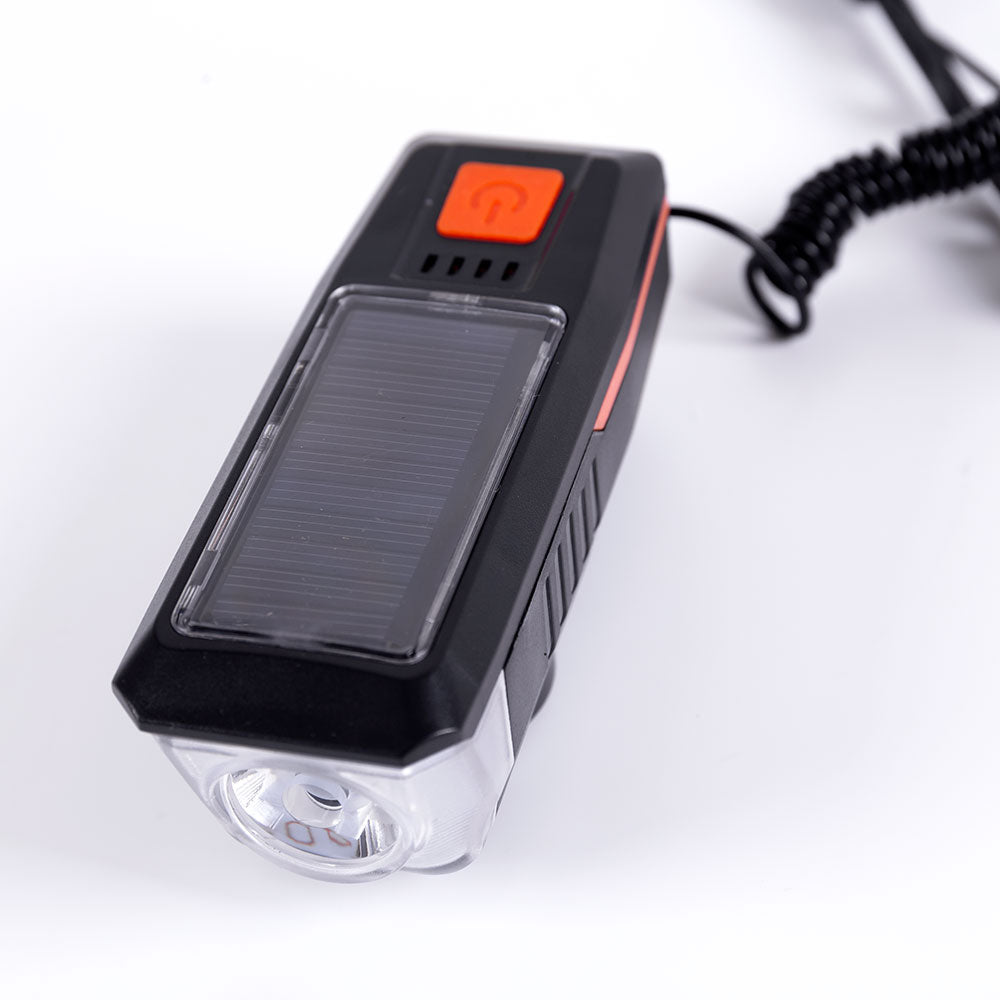 Luz Delantera Bicicleta LED 2 Niveles Sensor Batería USB - Anti Deslumbramiento — Vetonek (3)