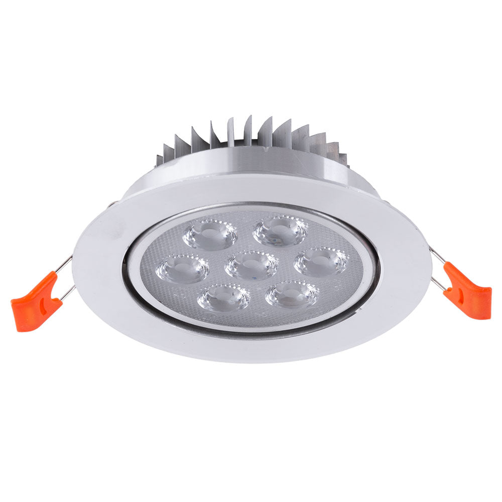Foco Downlight LED 7W 700Lm 6000ºK Circular — Vetonek (2)