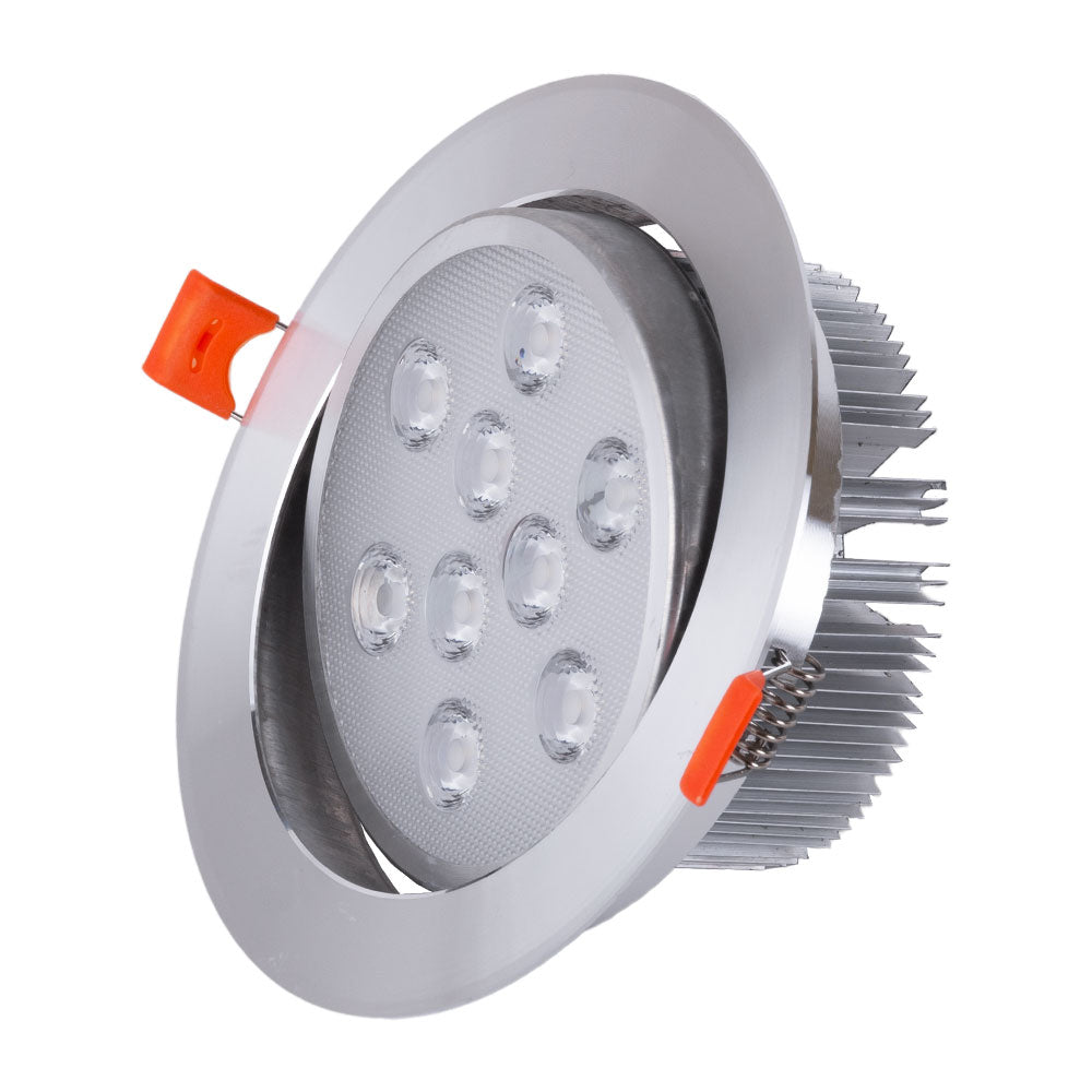 Foco Downlight LED 9W 900Lm 6000ºK Circular — Vetonek