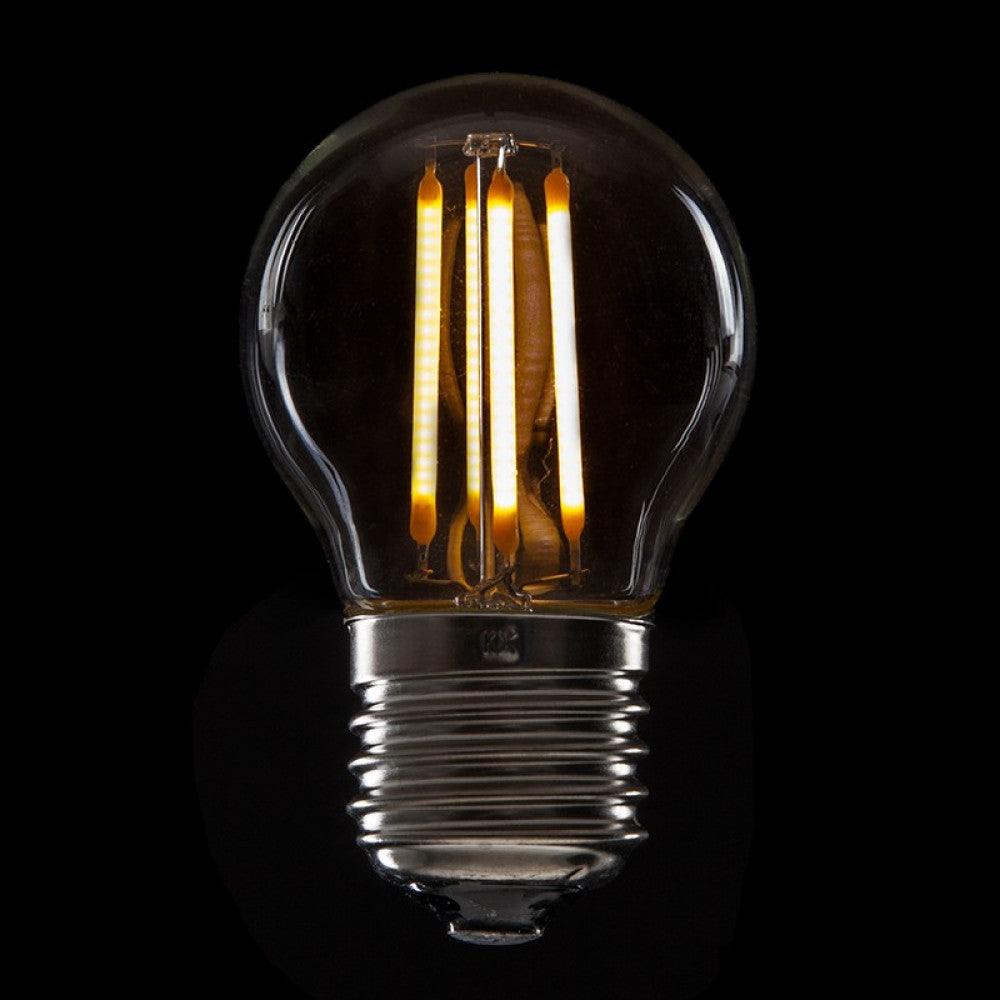 Bombilla LED E27 4W 288Lm 2000ºK Filamento G45 — Vetonek