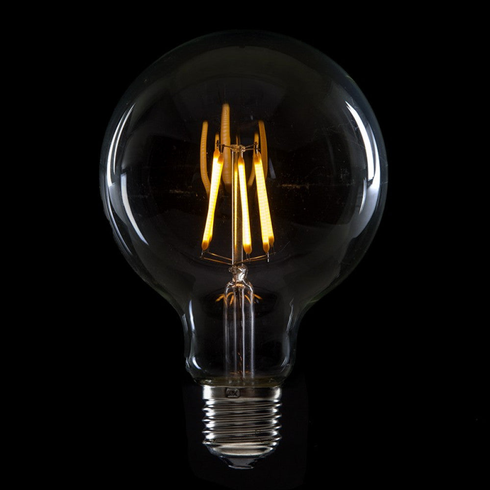 Bombilla LED E27 6W 432Lm 2000ºK Filamento G95 — Vetonek