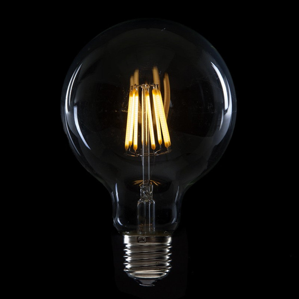 Bombilla LED E27 8W 576Lm 2000ºK Filamento G95 — Vetonek