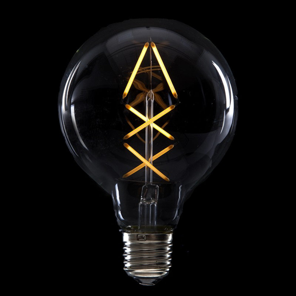 Bombilla LED E27 4W 288Lm 2000ºK Filamento G95 — Vetonek