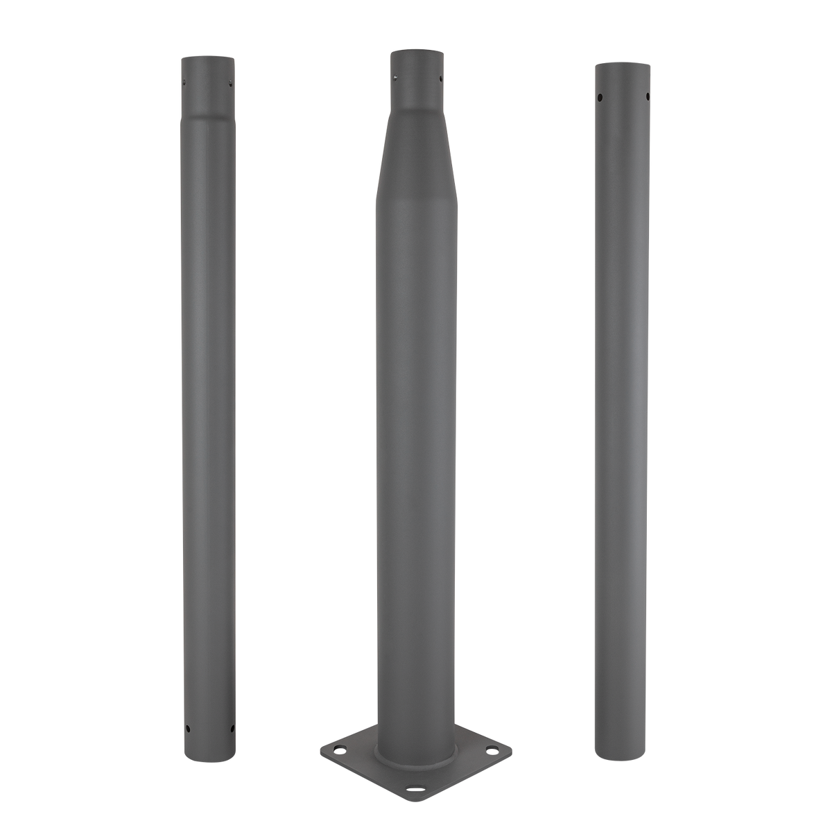 Columna Farola Desmontable Gris — Vetonek
