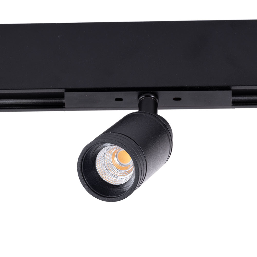 Luminaria LED Mini 10W 1000Lm CRI90 4200ºK Carril Magnético — Vetonek