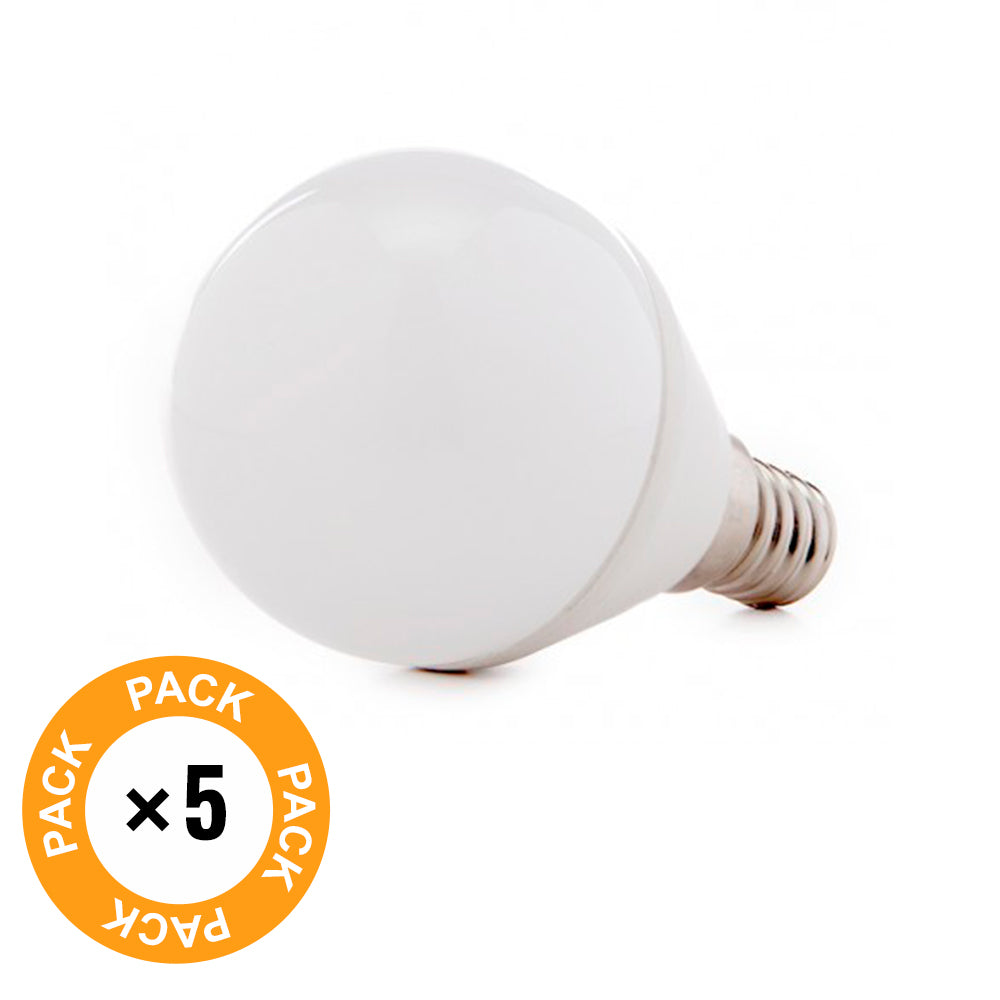 Pack 5 Bombillas LED E14 5W 500Lm 6000ºK — Vetonek (2)