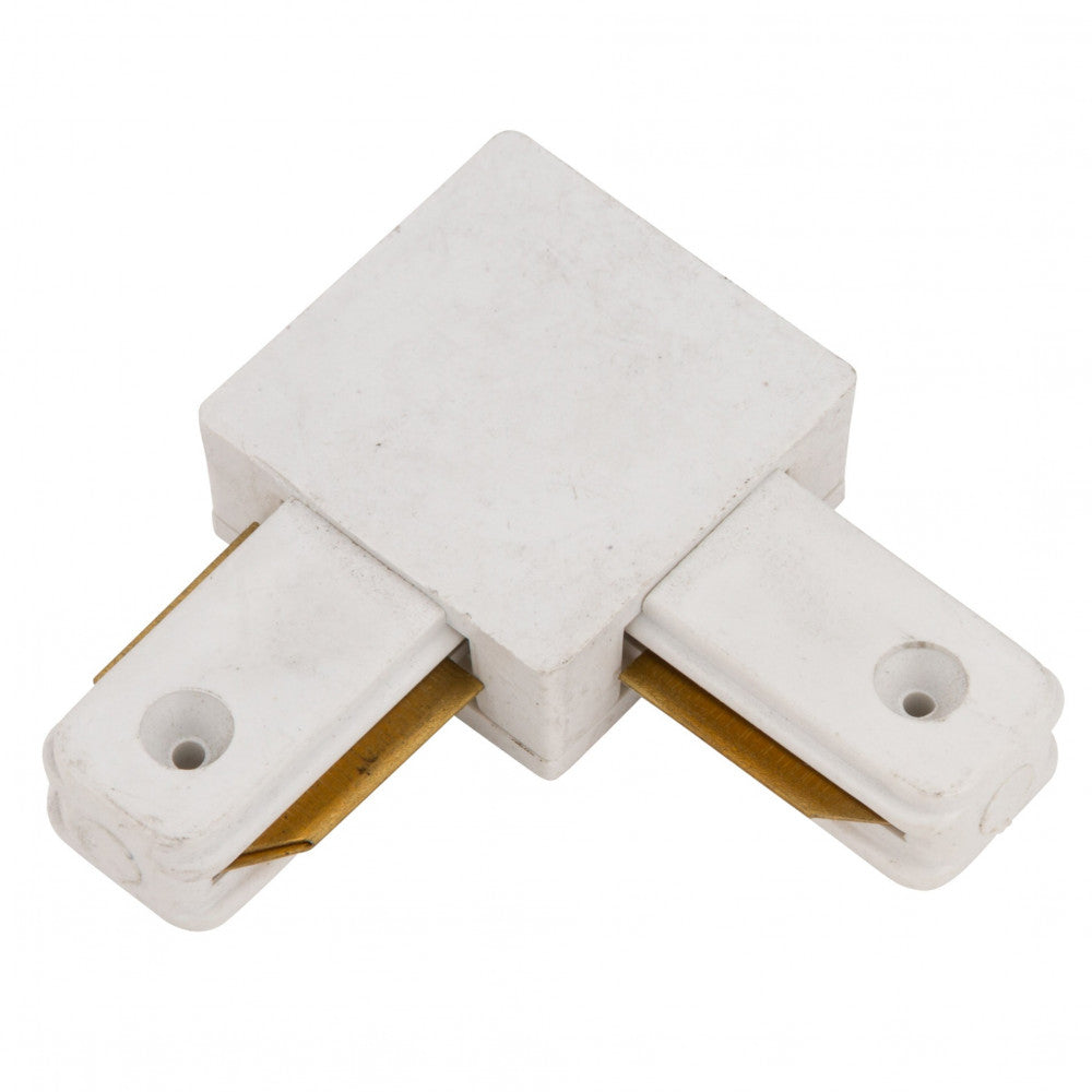 Conector 90º Carril Monofásico Blanco — Vetonek