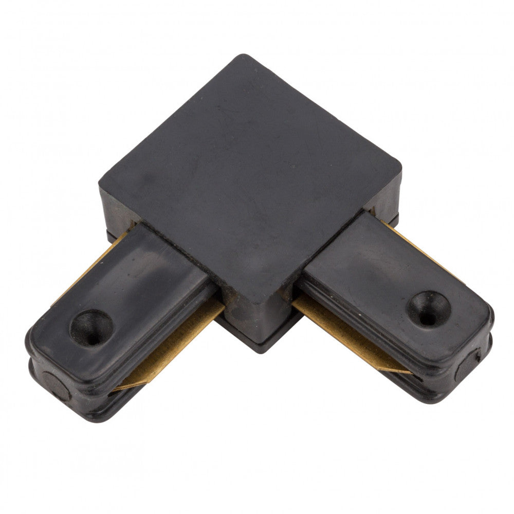 Conector 90º Carril Monofásico Negro — Vetonek