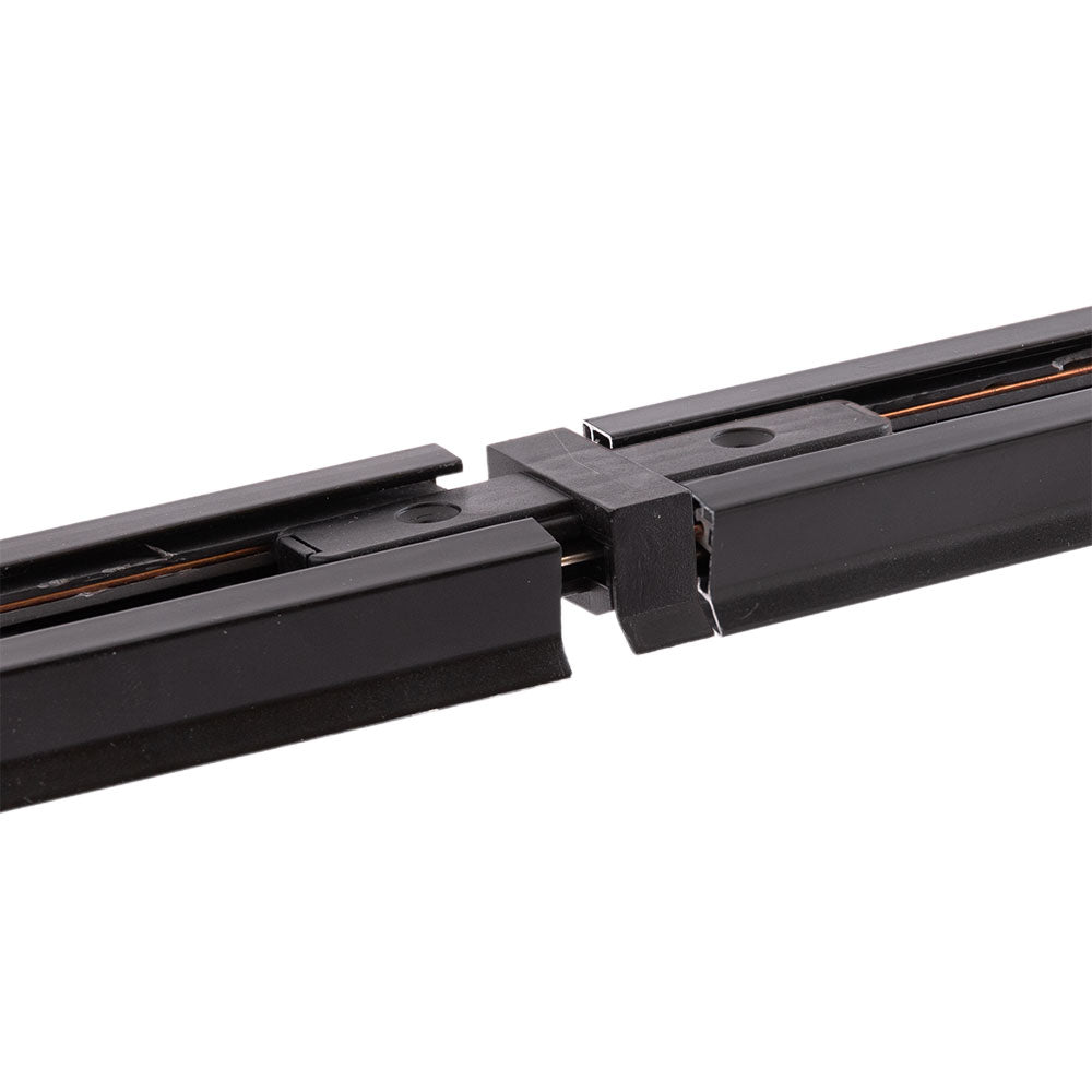 Conector Recto Carril Monofásico Negro — Vetonek (2)