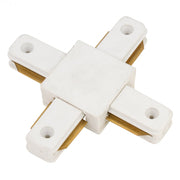 Conector X Carril Monofásico Blanco — Vetonek