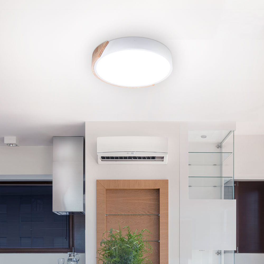 Plafón LED 18W 1,800Lm Circular Bicolor "Veronica" Adjustable Color Temperature — Vetonek