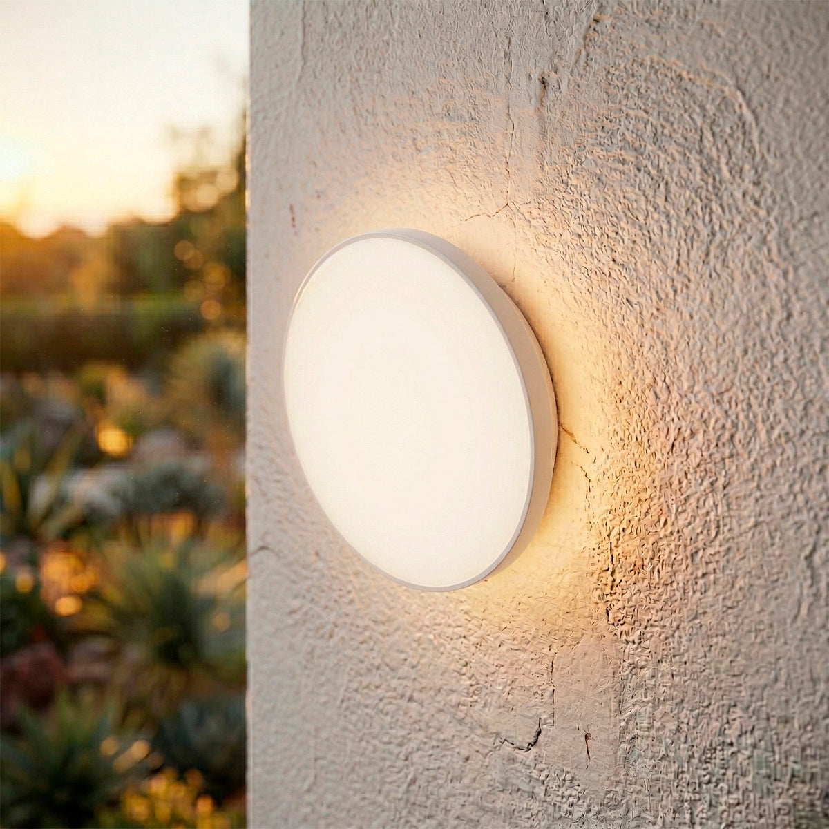 Plafón LED Exterior 15W 1500Lm CCT (Tonalidad Luz Regulable) 3000-4000-6500ºK IP65 Acabado Blanco — Vetonek