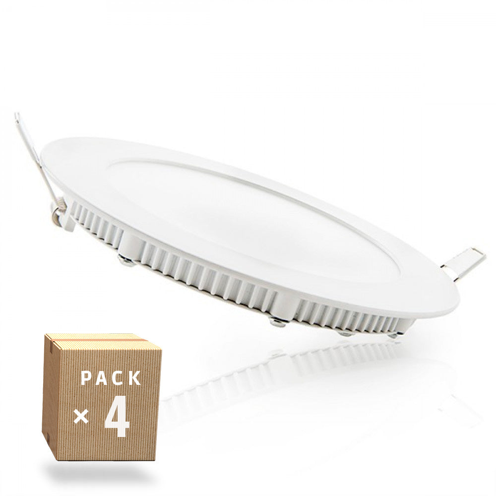 Pack 4 Placas LED 9W 900Lm 6000ºK — Vetonek