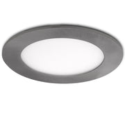 Placa LED 9W 900Lm P.F. 0.99 Níquel Satinado 230V AC — Vetonek (2)