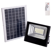 Proyector LED Solar 100W 6500K Panel: 6V/12W Battery: 3.2V/8000MaH Remote Control — Vetonek