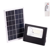 Proyector LED solar 30W 6500K Panel: Bateria 6V/6W: Control remoto 3,2V/3000MaH — Vetonek