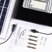 Proyector LED solar 65W 6500K Panel: Bateria 6V/8W: Control remoto 3,2V/5000MaH — Vetonek (6)