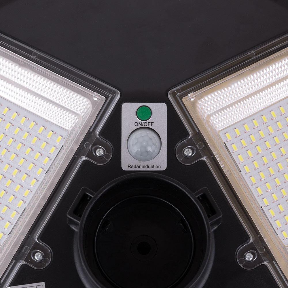 Luminaria Solar LED 90W 9000Lm 6000ºK IP67 Panel: 6V 18W Batería: 3,2V 15000MaH — Vetonek (3)