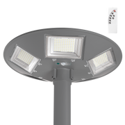 Luminaria Solar LED 150W 15000Lm 6000ºK IP67 Panel: 6V 18W Batería: 3,2V 15000MaH Gris — Vetonek