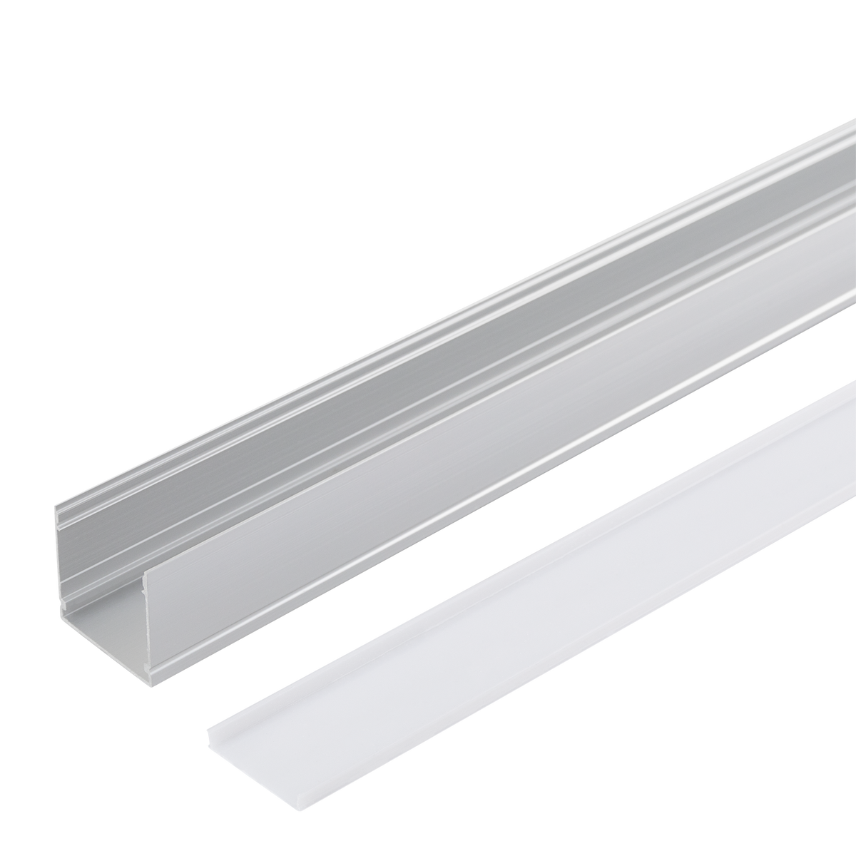 Perfil Para Tiras LED 2 metros--Difusor Opal — Vetonek (2)