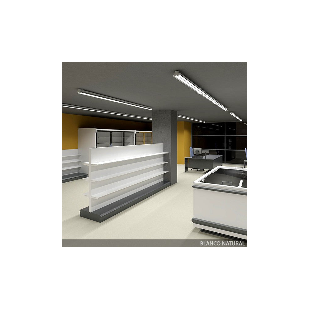 Tubo LED T8 18W 2160Lm 6000ºK 120cm Cabeza Rotatoria — Vetonek (3)