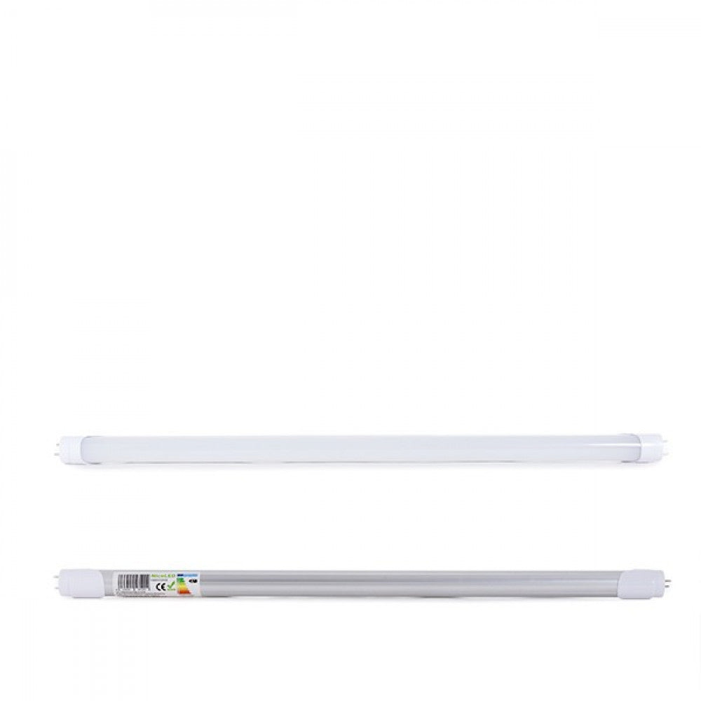 Tubo LED T8 10W 1200Lm 6000ºK 60cm Cabeza Rotatoria Conexión Un Extremo — Vetonek (3)