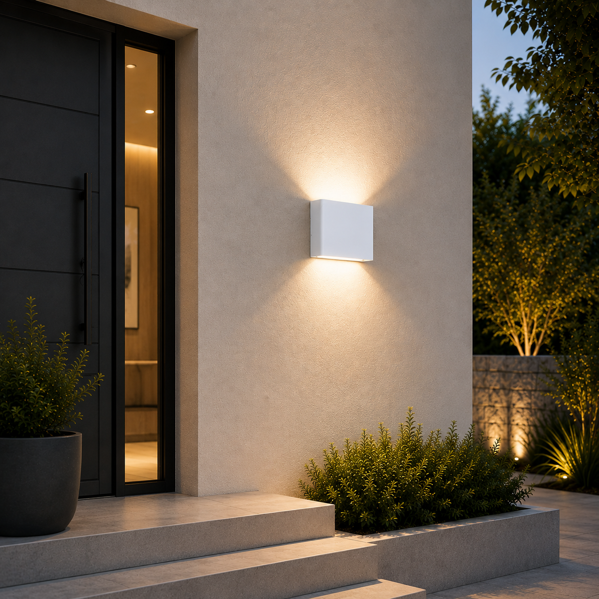 Medford LED-Wandleuchte 2x3W Weiß — Vetonek