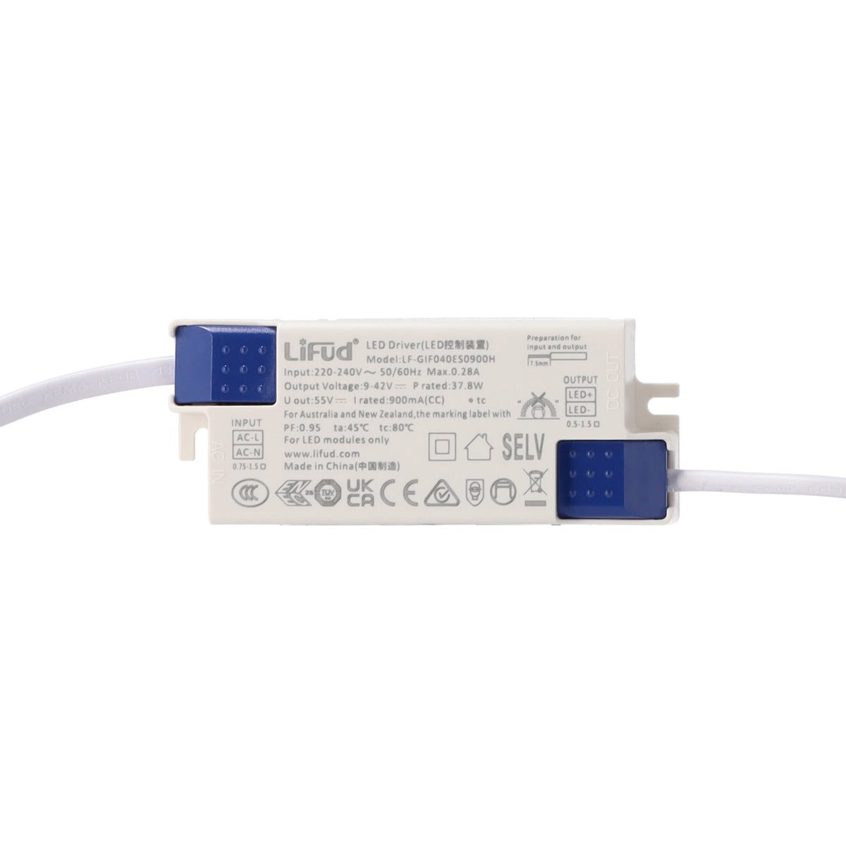 Foco Downlight LED 40W CCT (Tonalidad Luz Regulable) Circular Orientable Driver LIFUD Microprismático — Vetonek (3)