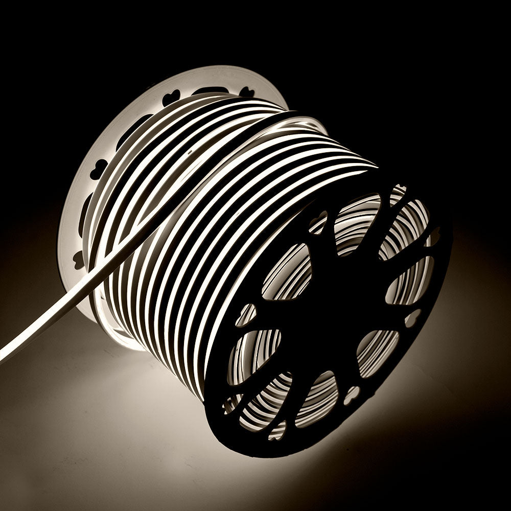 Tira LED Manguera "Neon Flex" 6W 6000ºK 24V 8x16mm Simple 120xSMD2835 6W/M x1M - Corte 5CM — Vetonek (3)