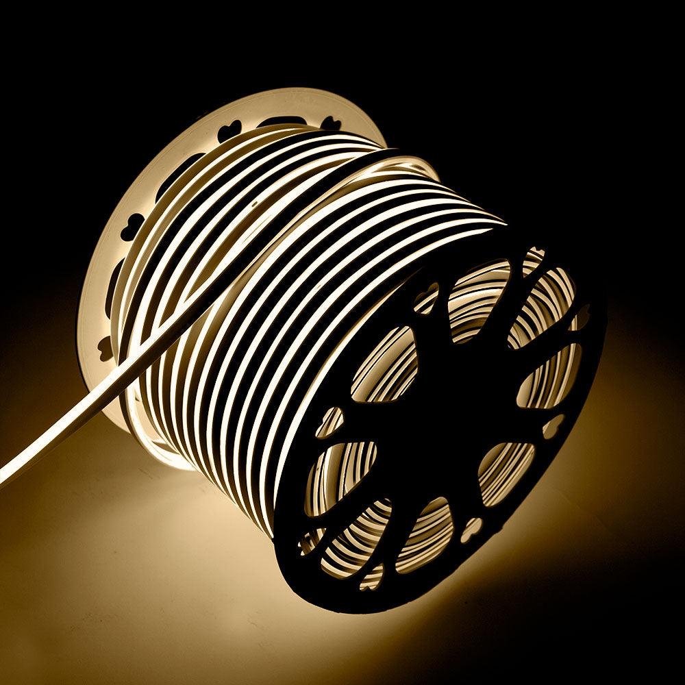 Tira LED Manguera "Neon Flex" 6W 6000ºK 24V 8x16mm Simple 120xSMD2835 6W/M x1M - Corte 5CM — Vetonek (5)