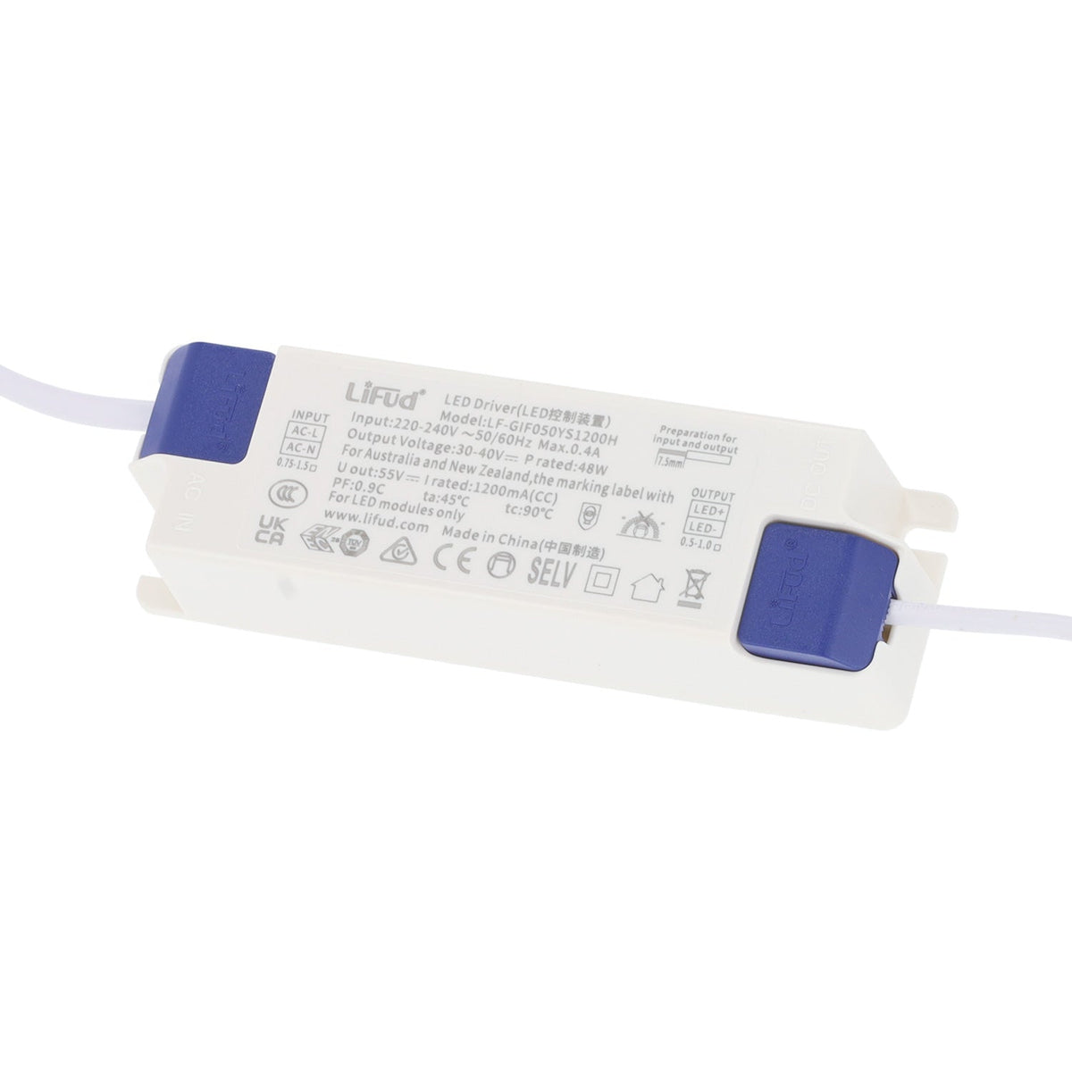 Panel LED 50W 5000Lm 120X30cm Driver Lifud UGR17 — Vetonek (12)